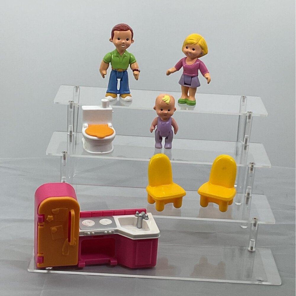 Fisher-Price My First Dollhouse Family & Furniture Set